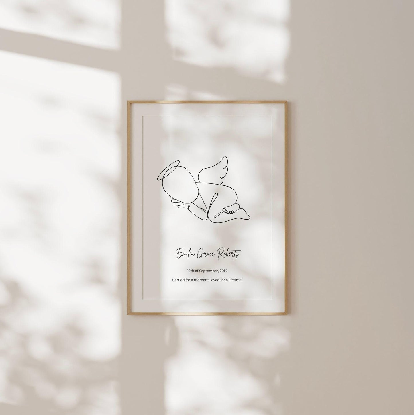 Angel Baby Custom Print