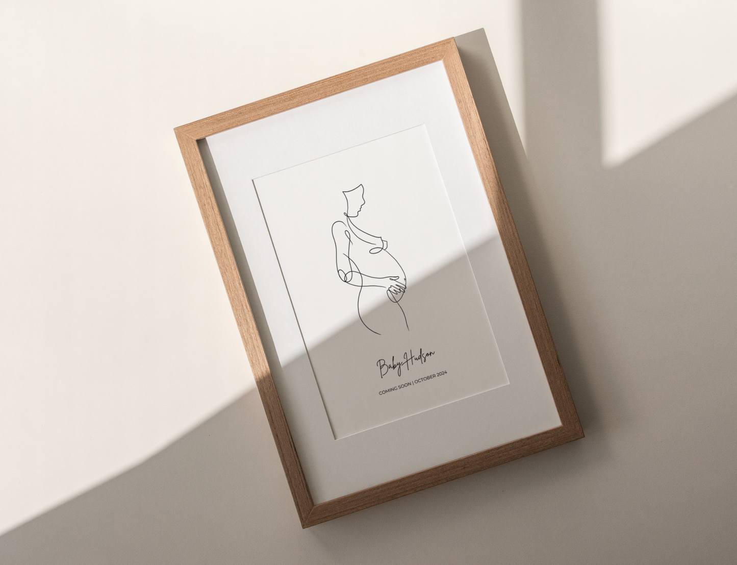 Pregnancy Personalised Print