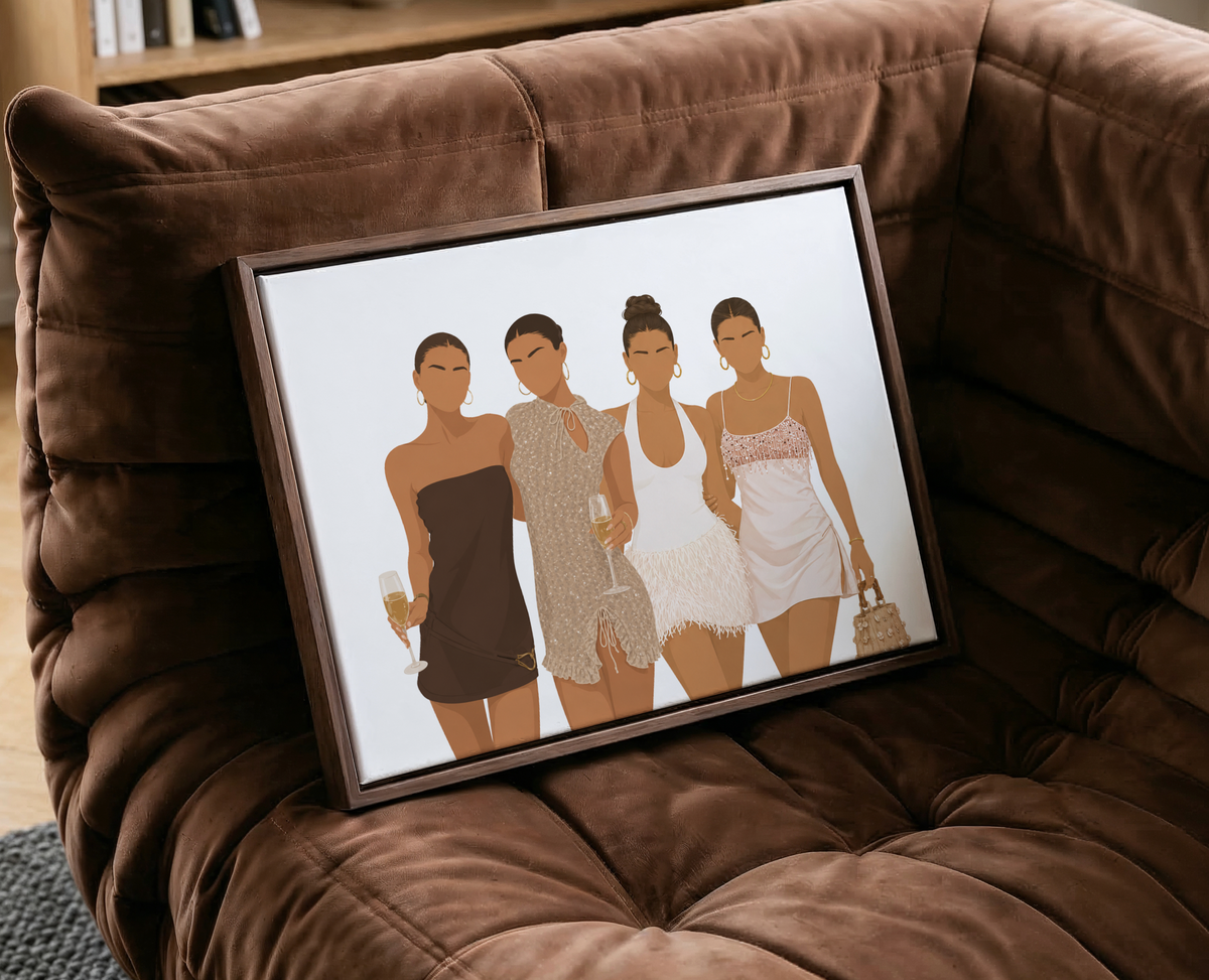 Personalised Group Illustration