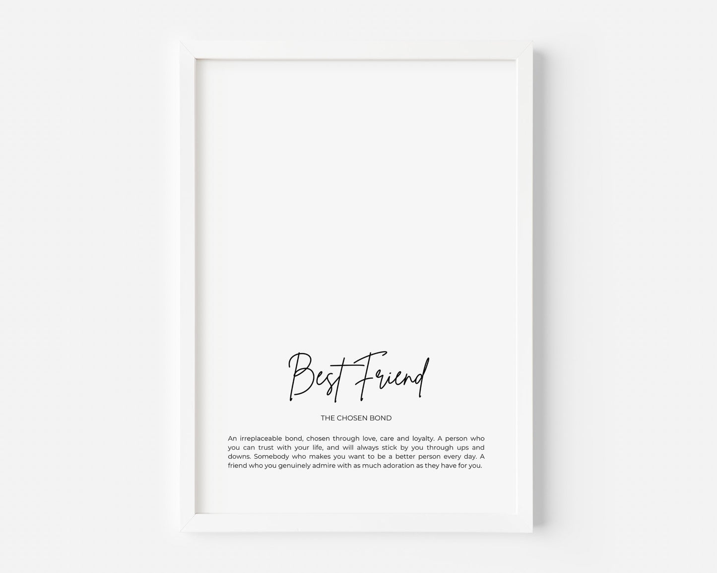 Best Friend - The Chosen Bond - Created By Zoe