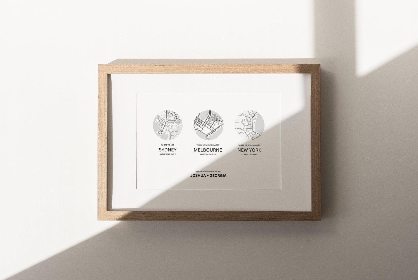 Location Maps Custom Print