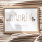 Farm Animal Name Custom Print
