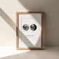 Moon Phase #2 Custom Print