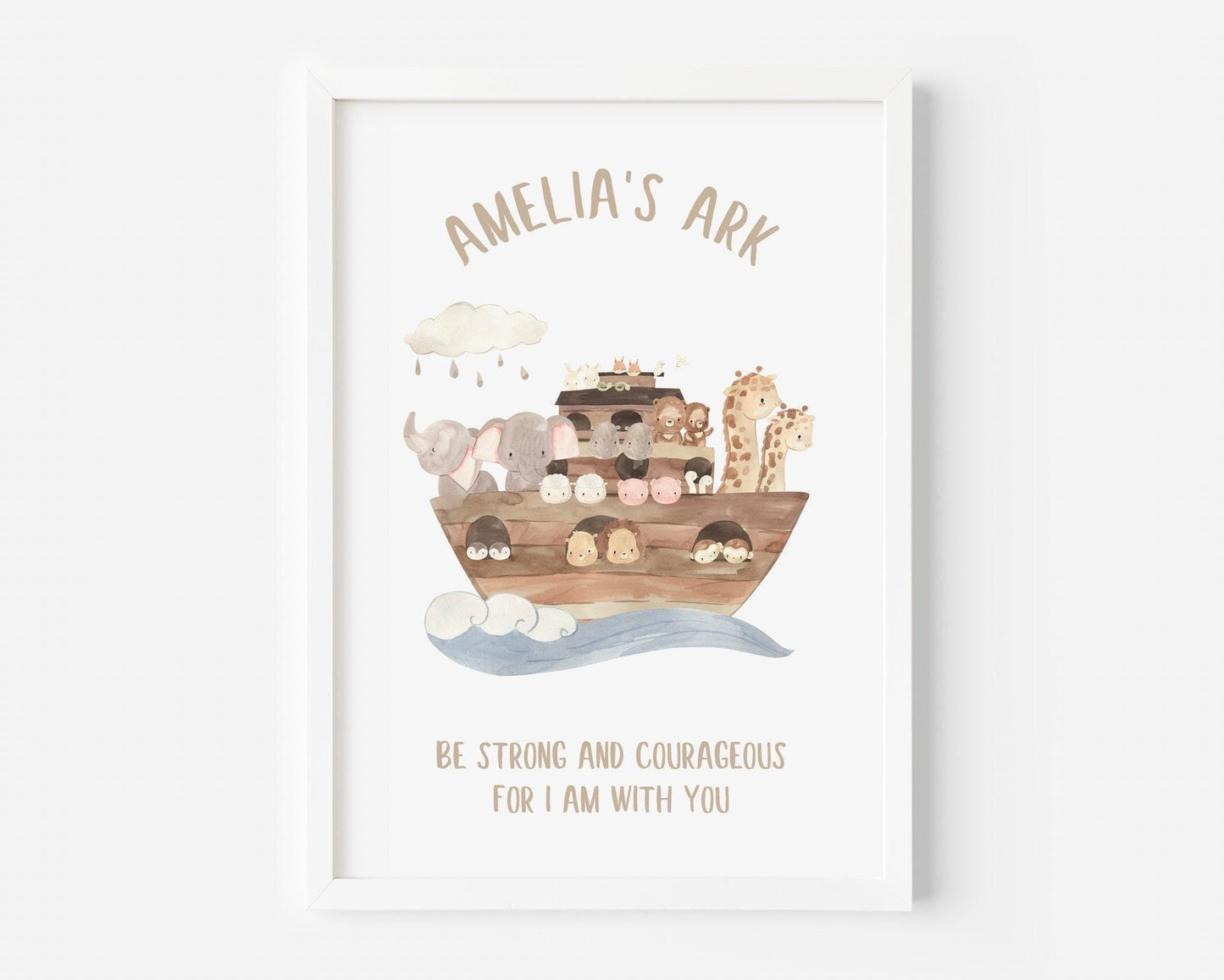 Noahs Ark Custom Print