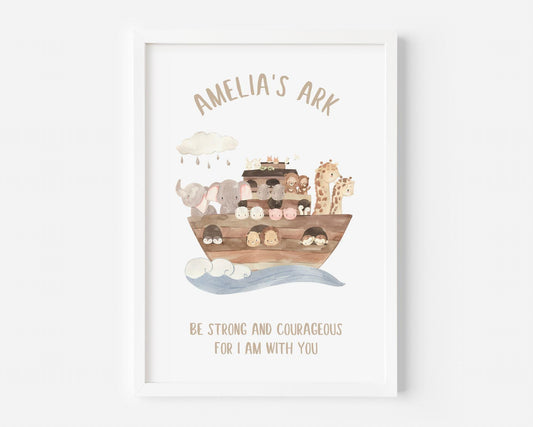 Noahs Ark Custom Print