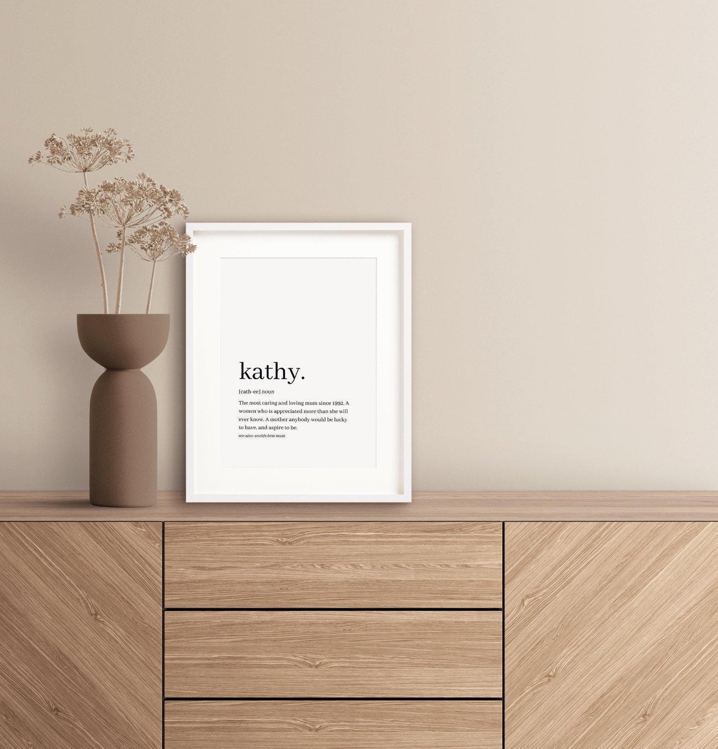 Mother Definition Name Custom Print