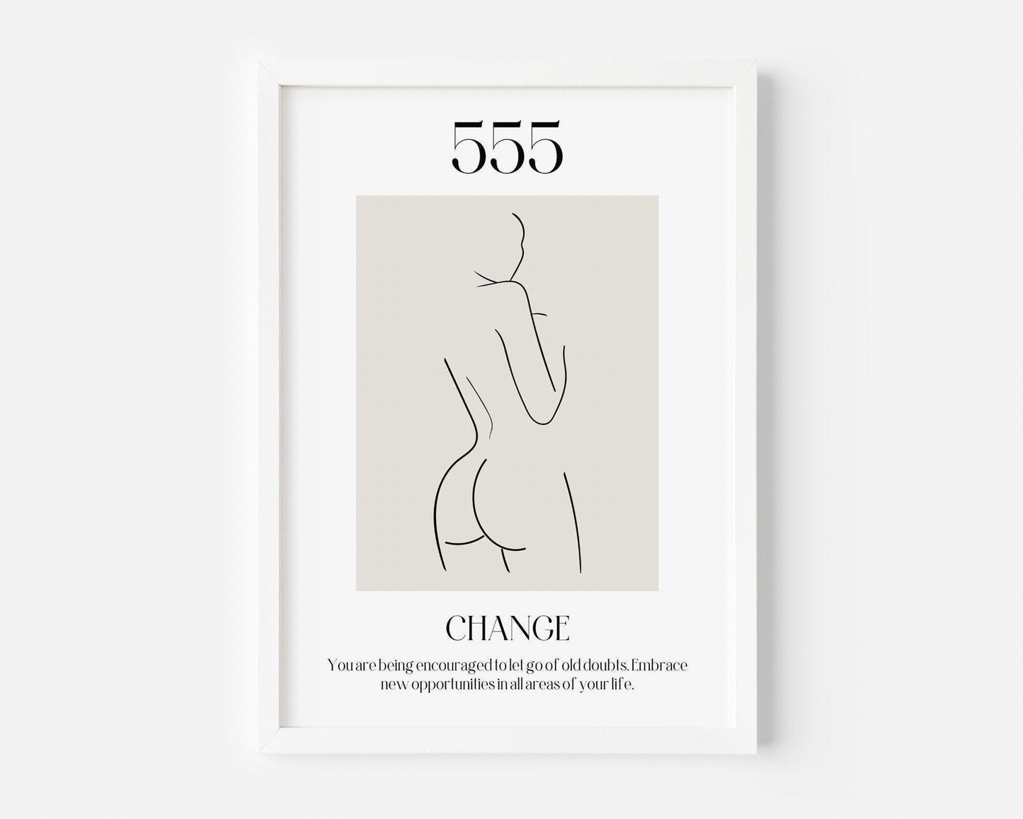 Angel Number Custom Print
