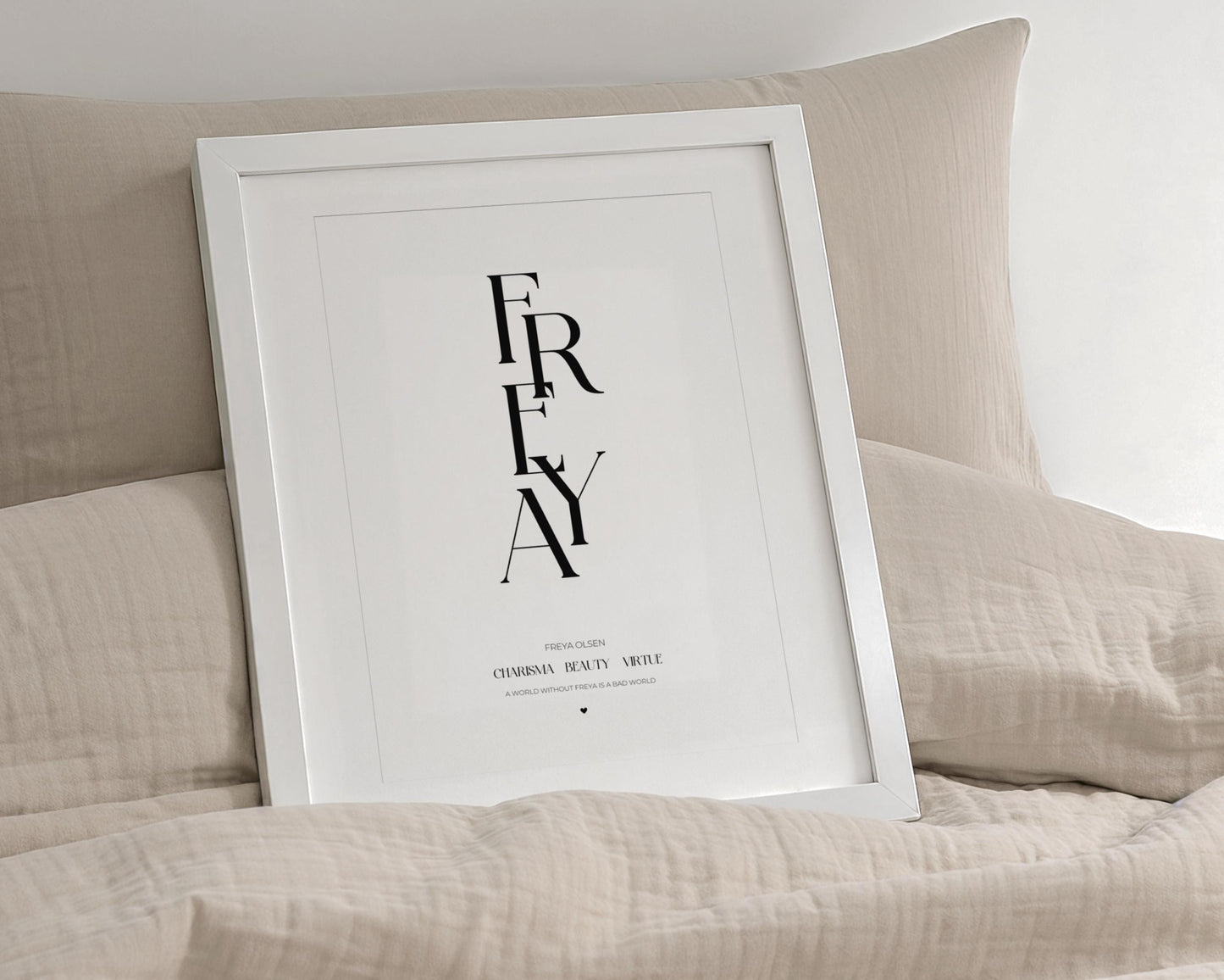 Zodiac Initials Custom Print