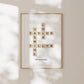 Scrabble Tile Custom Print