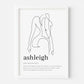 Name Definition Custom Print