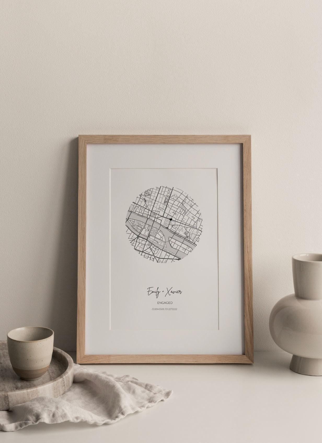 Our Location Custom Print