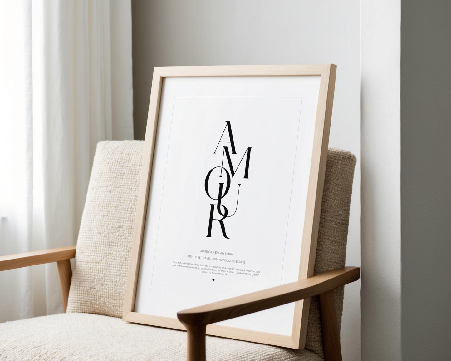 Amour Custom Print
