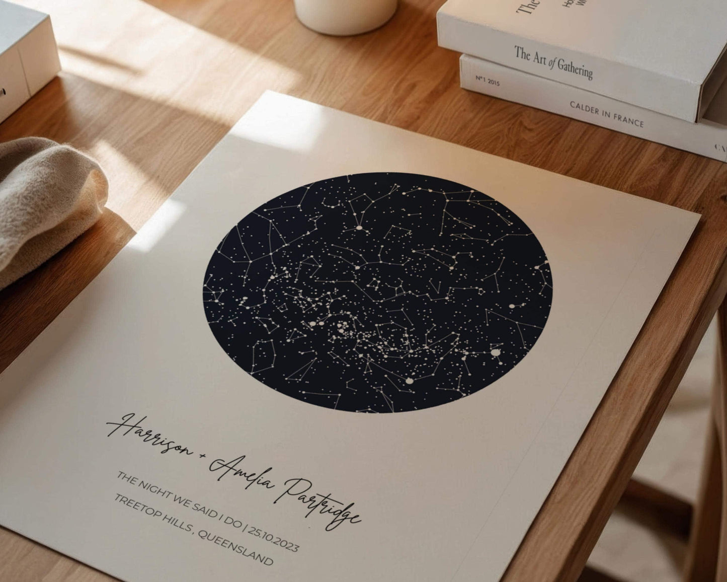 Star Map Custom Print