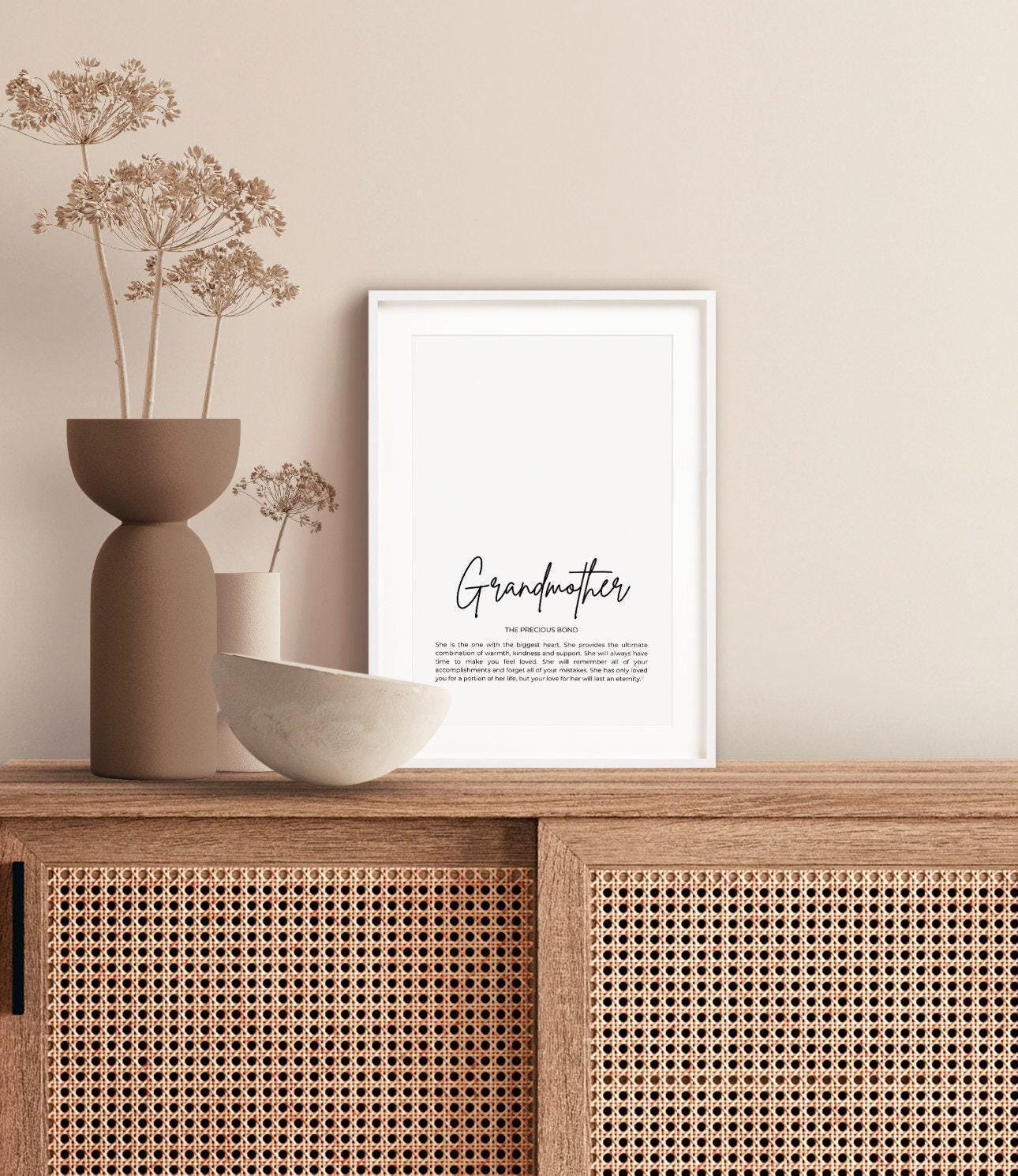 Grandmother Custom Print