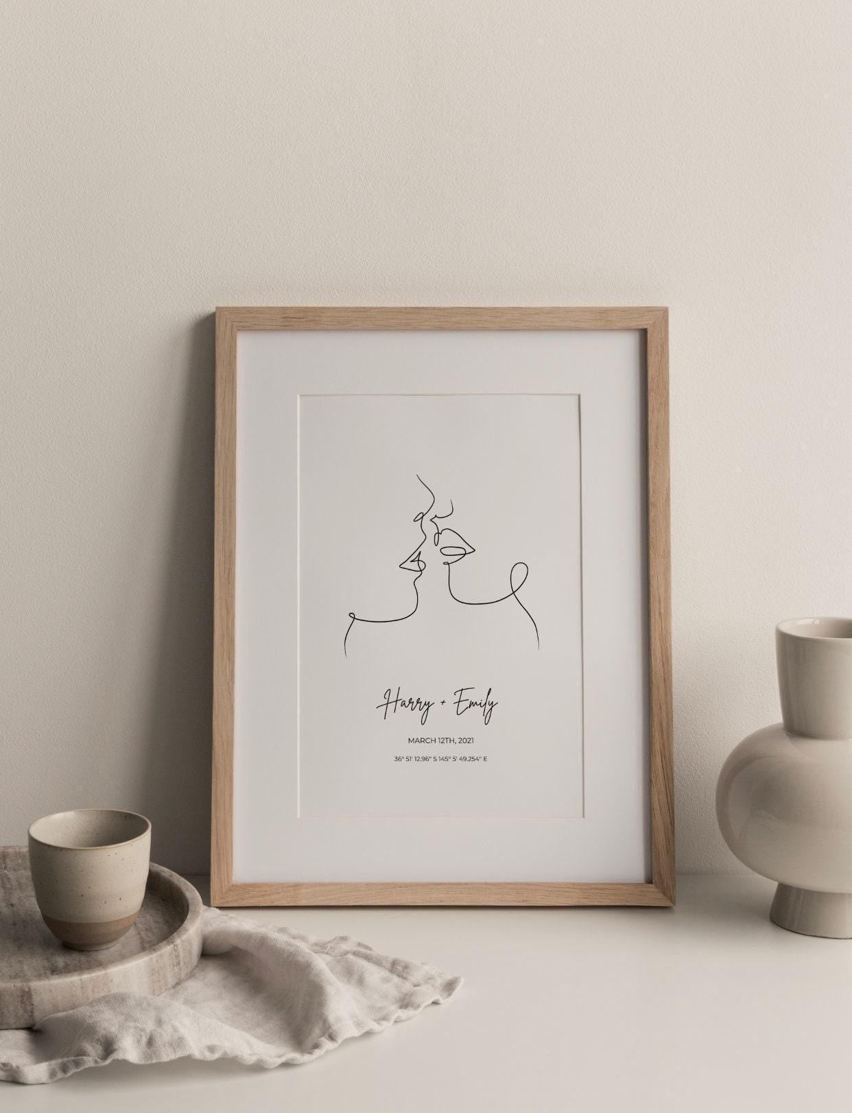 Kissing Custom Print