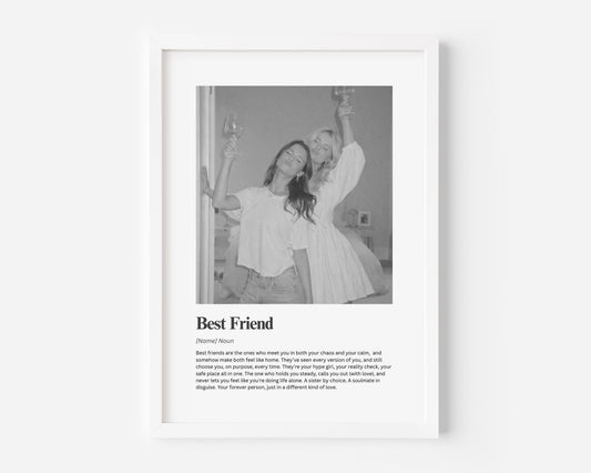 Best Friend Custom Print