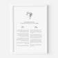 Wedding Vows - Glasses Custom Print
