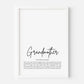 Grandmother Custom Print