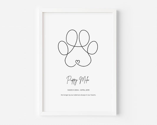 Paw  Custom Print