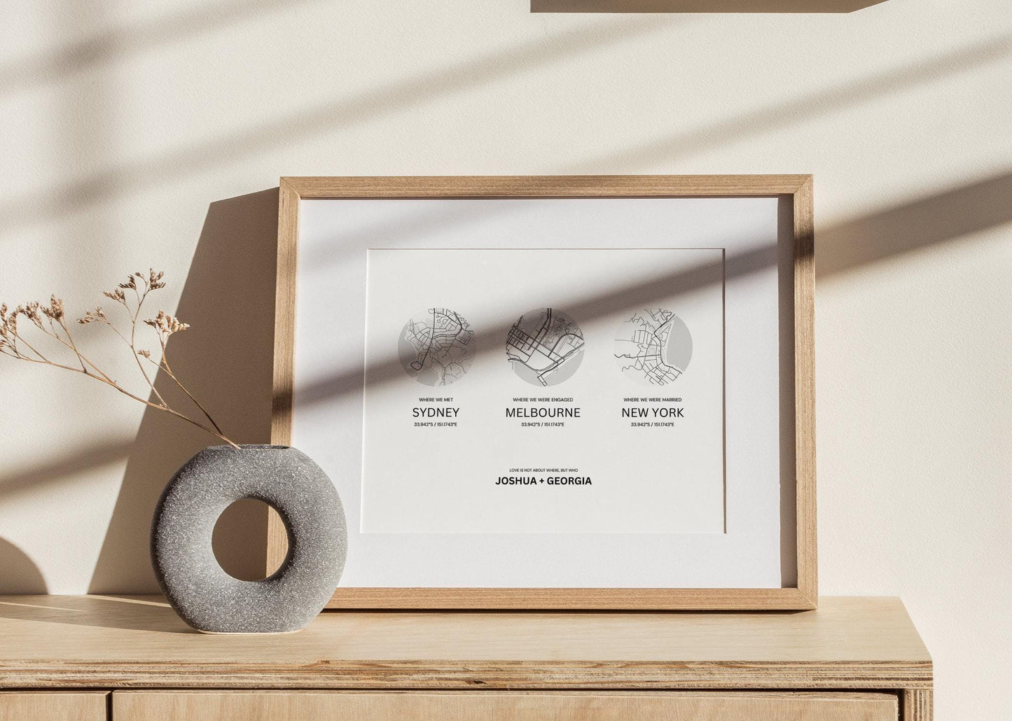 Location Maps Custom Print