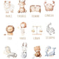 Kids Zodiac Initial Custom Print