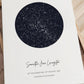 Star Map Custom Print