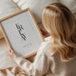 Zodiac Initials Custom Print