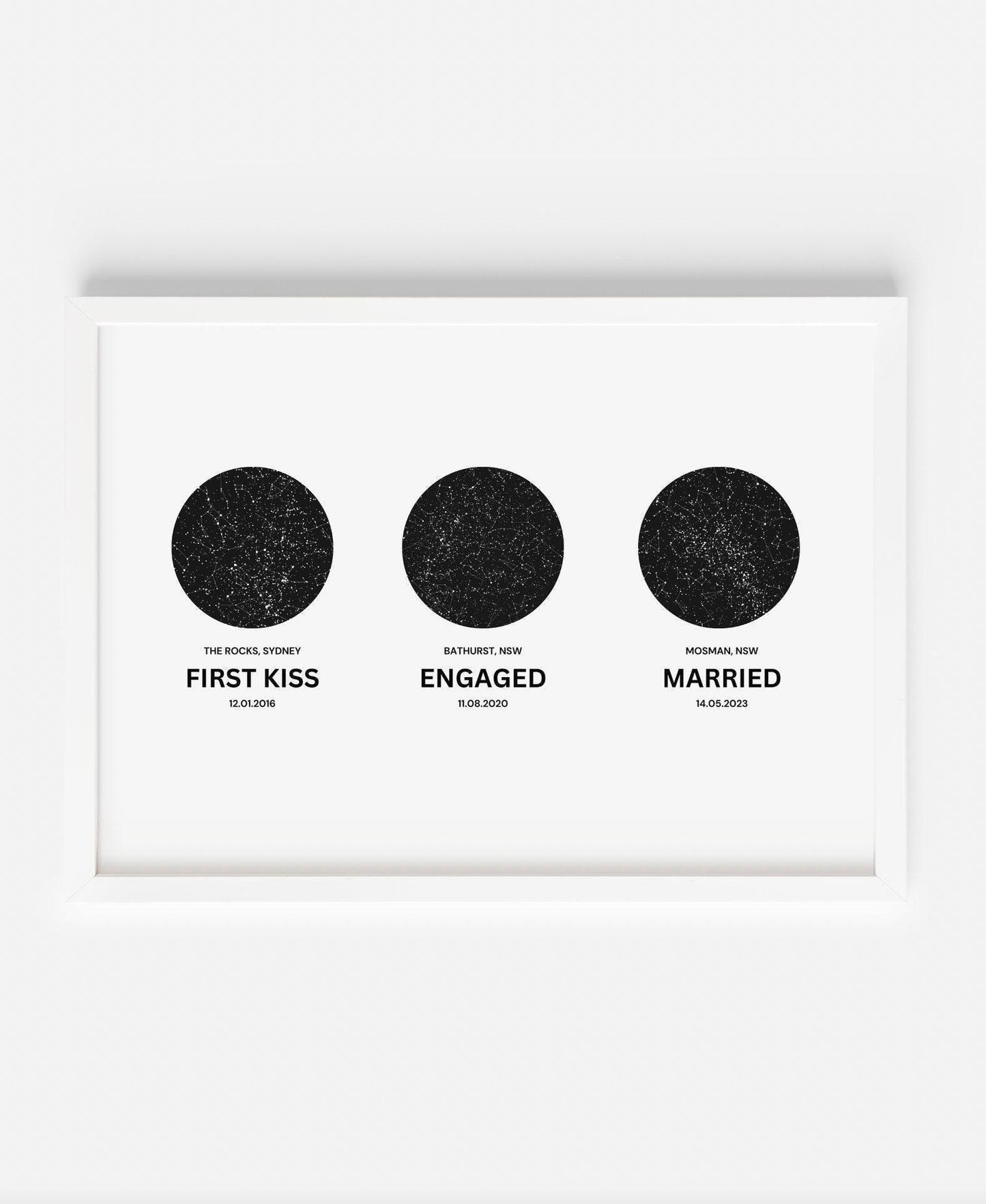 Constellation Maps Custom Print
