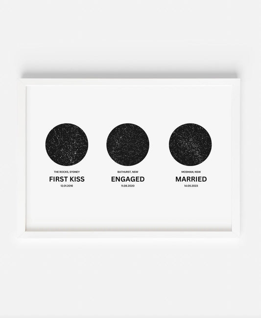 Constellation Maps Custom Print