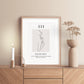 Angel Number Custom Print