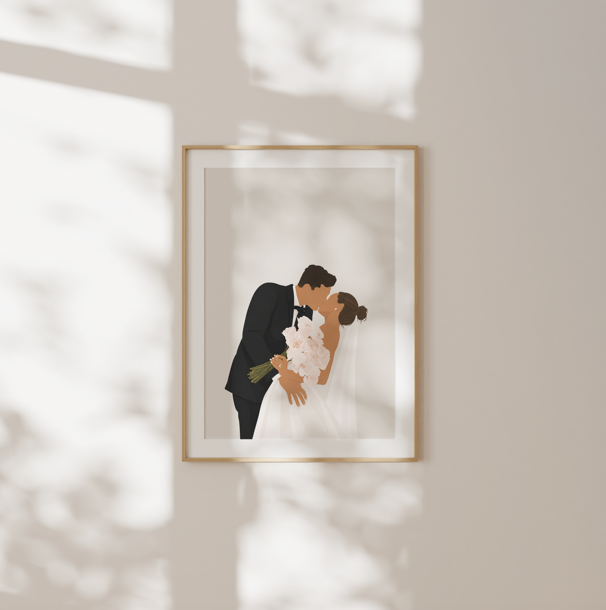 Personalised Wedding Illustration