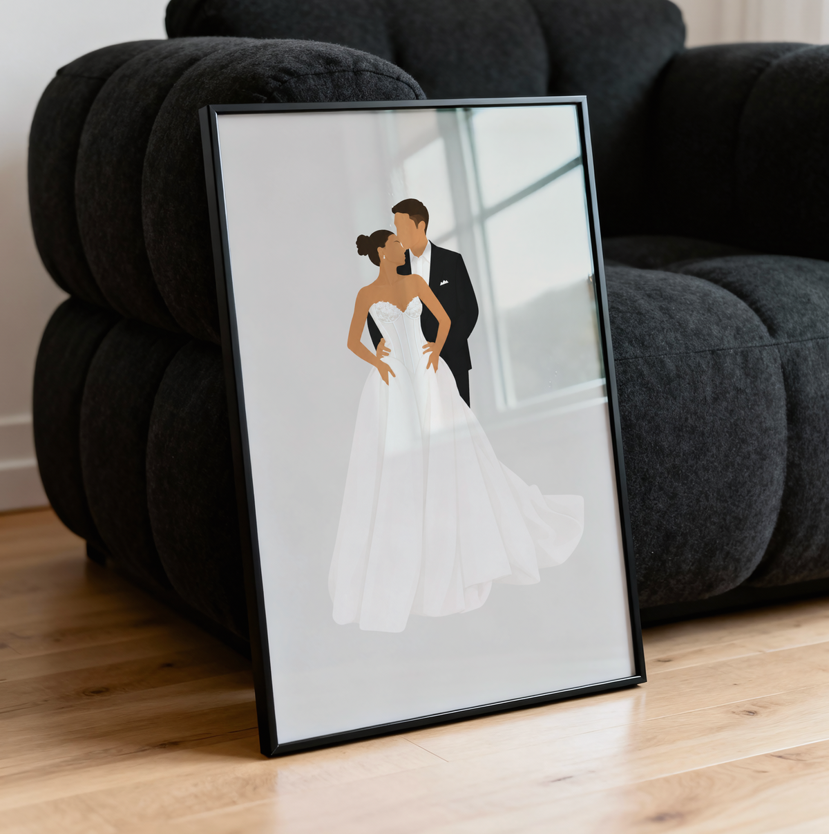 Personalised Wedding Illustration