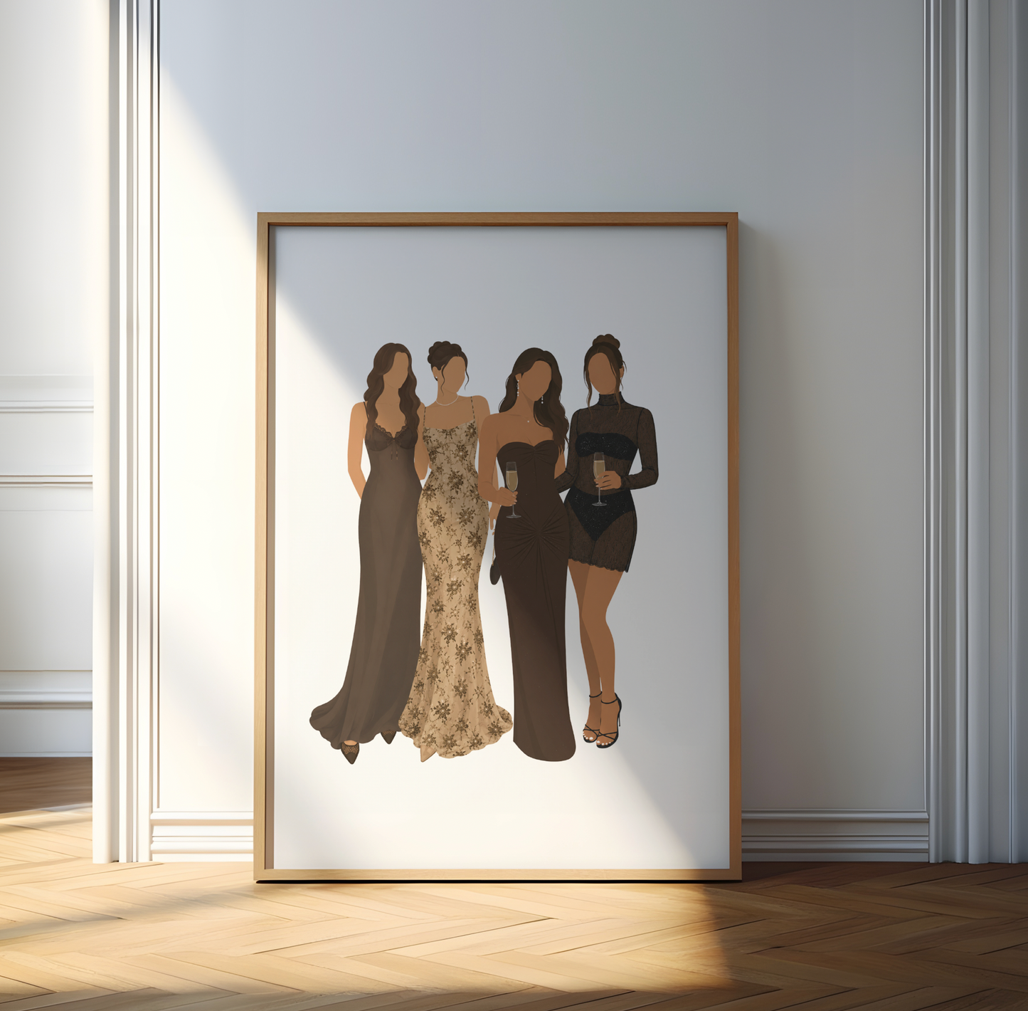 Personalised Group Illustration
