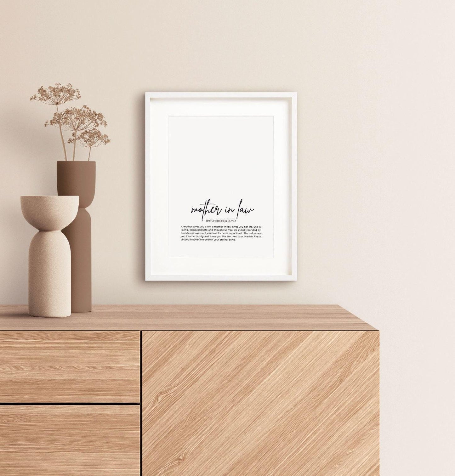 Mother In Law Custom Print