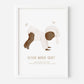 Playful Baby Name Custom Print