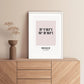 Coordinates Custom Print