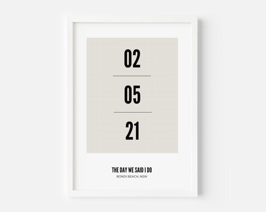 Date Custom Print