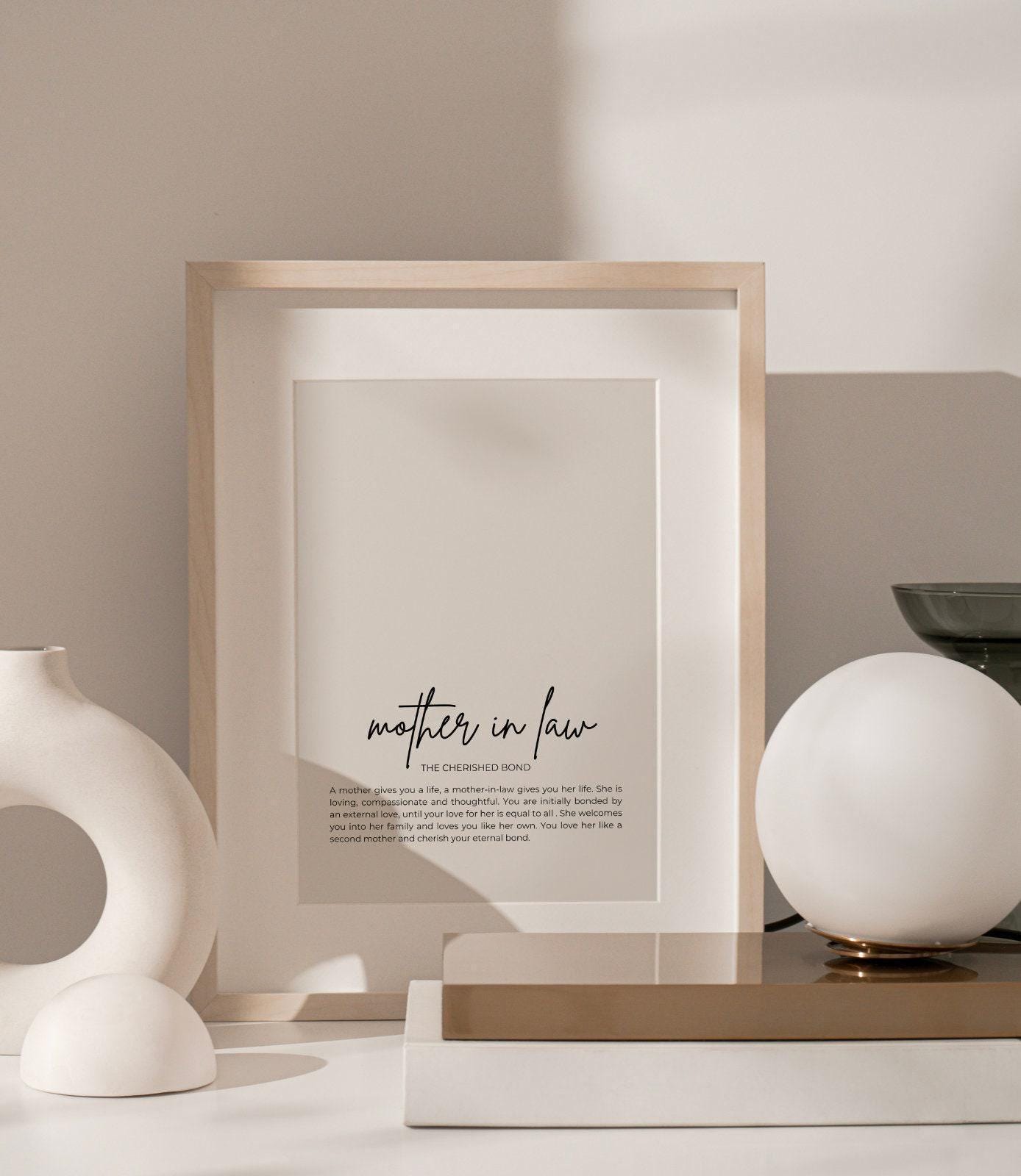 Mother In Law Custom Print
