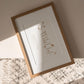 Butterfly Name Custom Print