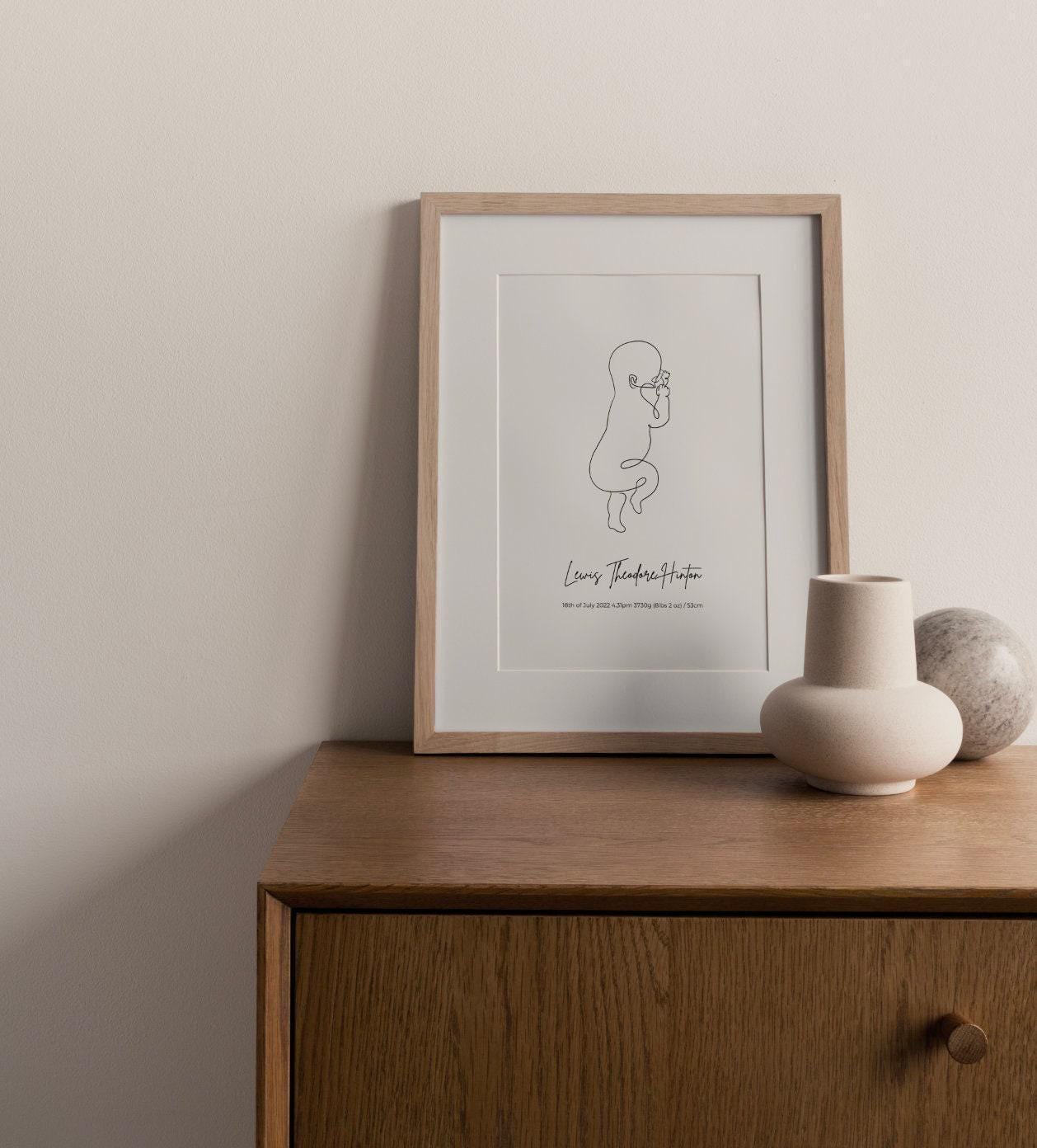 Baby Birth Custom Print