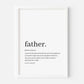 Father Custom Print