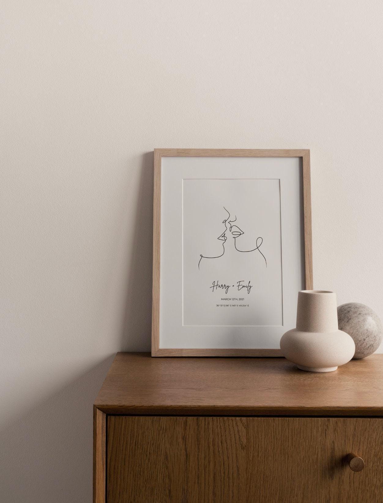 Kissing Custom Print