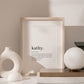 Mother Definition Name Custom Print
