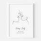 Kissing Custom Print