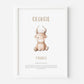 Kids Zodiac Custom Print