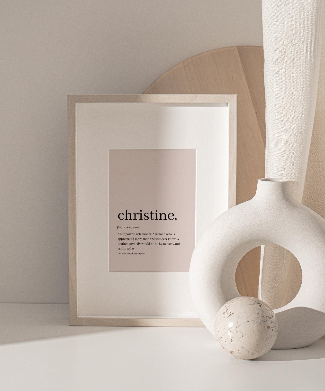 Mother Definition Name Custom Print