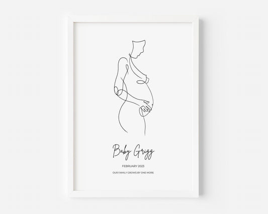 Pregnancy  Custom Print