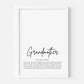 Grandmother - The Precious Bond Print - Created By Zoe